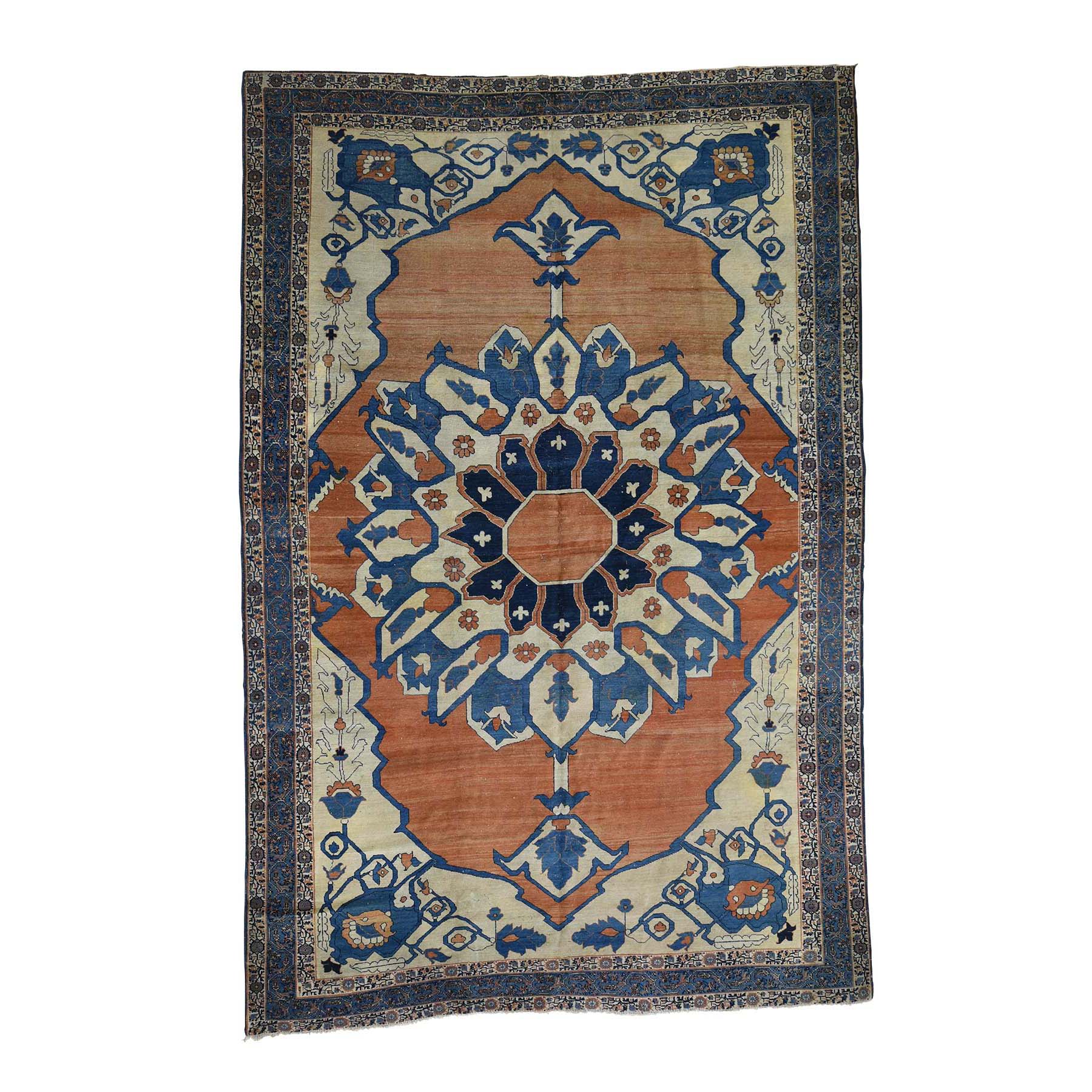 Casual Wool Hand-Knotted Area Rug 8'4